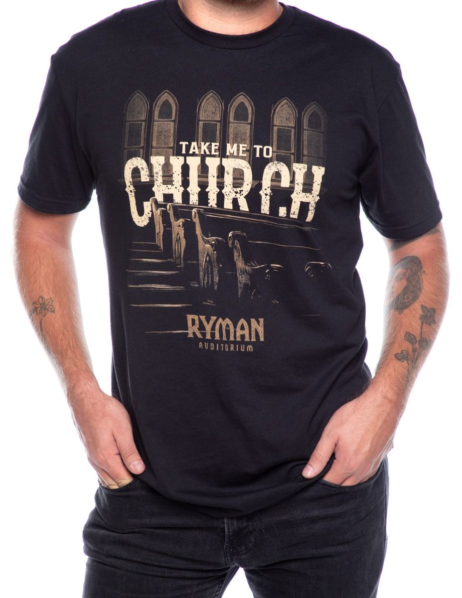 Ryman Unisex Take Me To Church T-Shirt