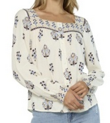 Sumner Square Yoke Blouse