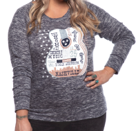 Opry Women's Guitar Sweatshirt
