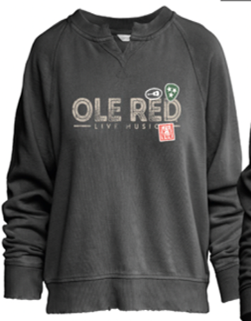 Ole Red Outfitters Live Music Women's Washed Crew