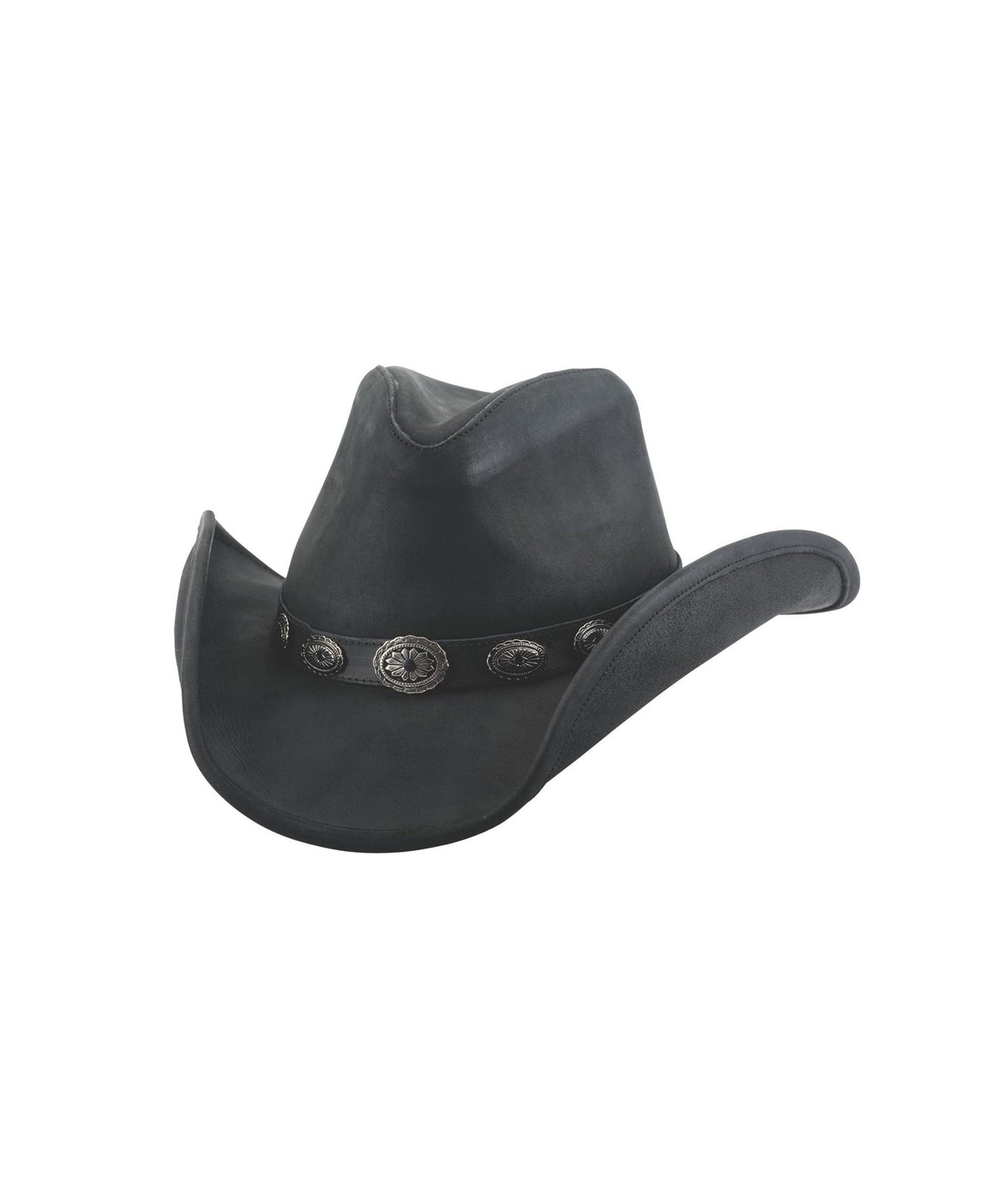 Right Now Leather Cowboy Hat