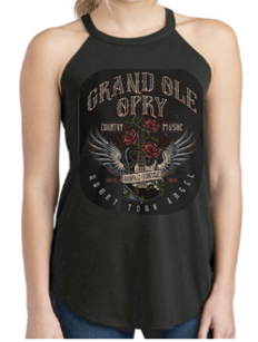Opry Outlaw Country Rose Tank
