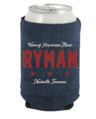 Ryman Americana Denim Koozie