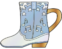 Opry 100 Iridescent Boot Mug