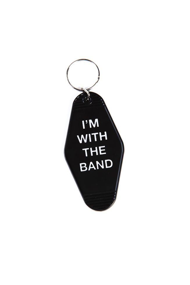 Ryman Im With The Band Hotel Room Keychain