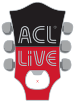ACL Live Guitar Head Bottle Opener Magnet