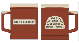 Opry 100 Heritage Glazed Mug