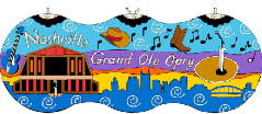 Opry 100 Collectible Nashville Cloisonne Ornament