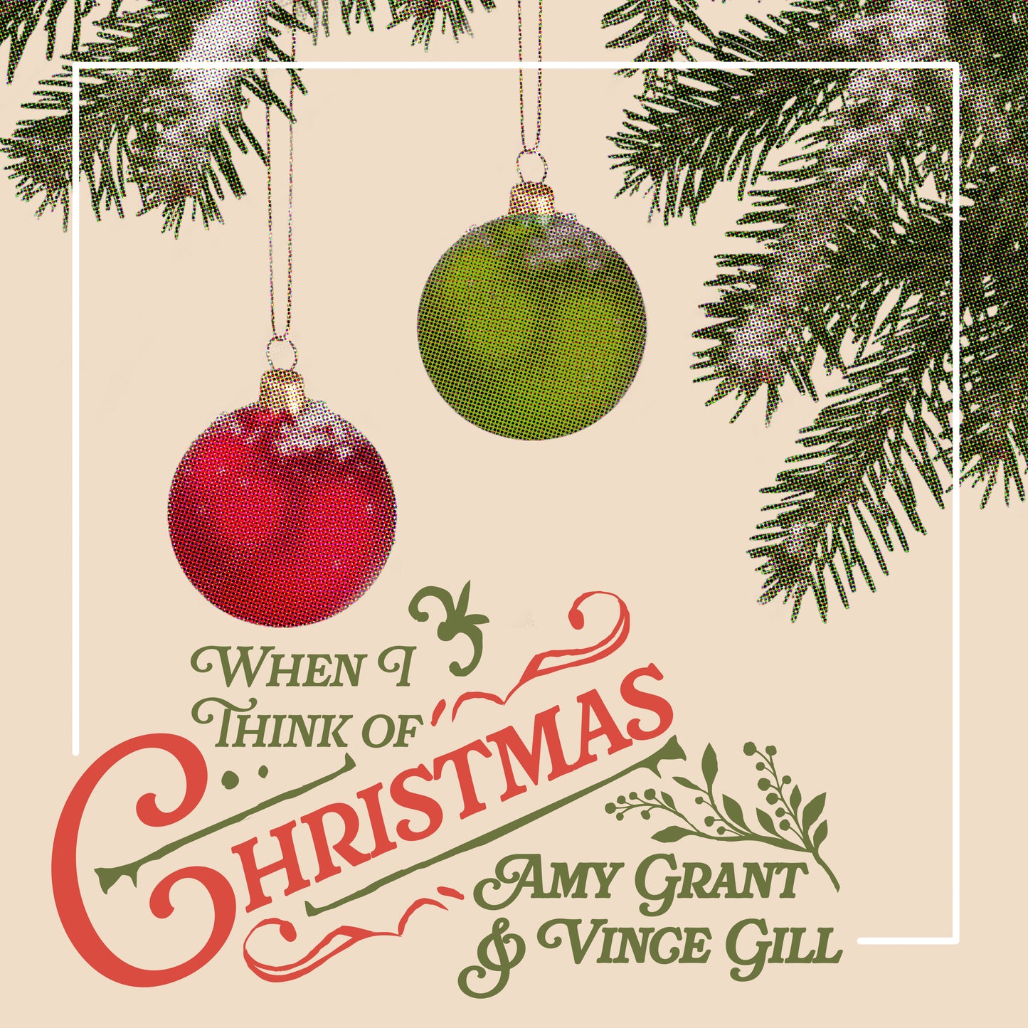 Amy Grant & Vince Gill When I Think of Christmas (LP)