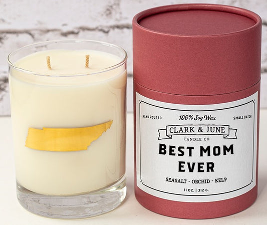 Best Mom Ever Red Label Candle