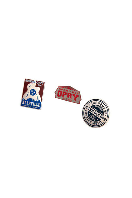Opry 3pc Nashville Pin Set