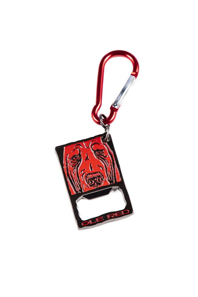 Ole Red Bottle Opener Keychain