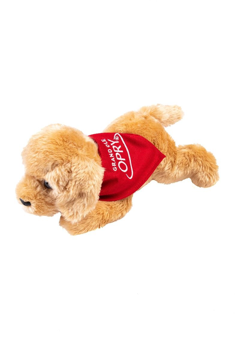 Opry Charlie Plush Dog With Bandana