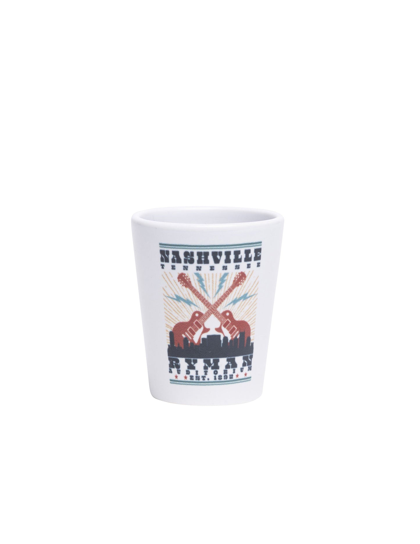 Ryman Skyline Shot Glass