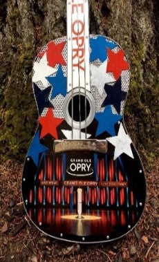 Opry Stage Stars Deco Guitar