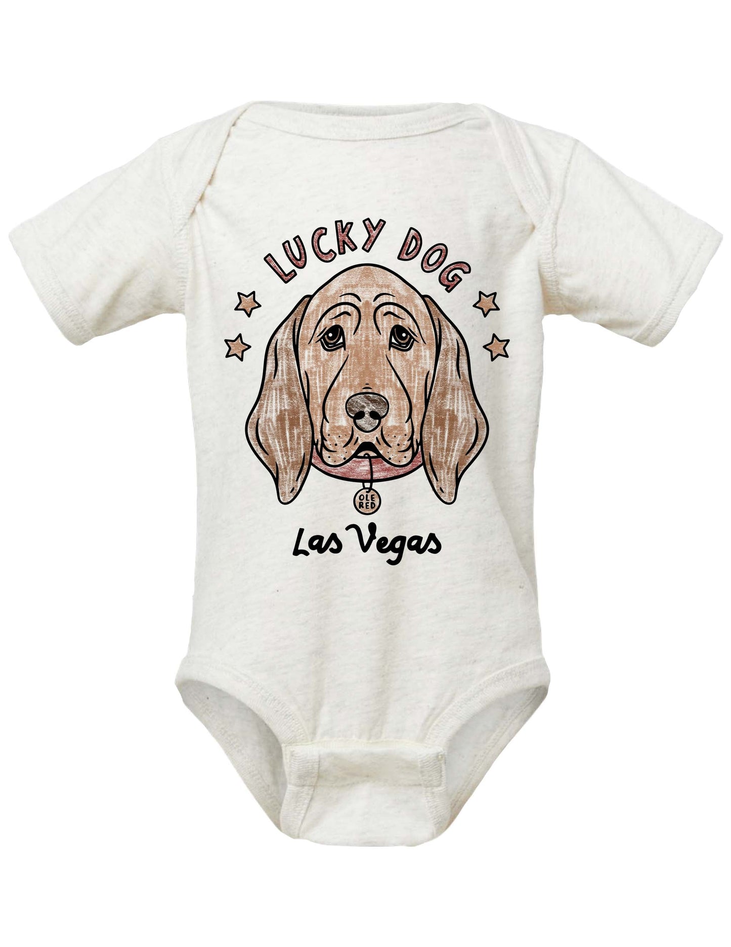 Ole Red Vegas Lucky Dog Onesie