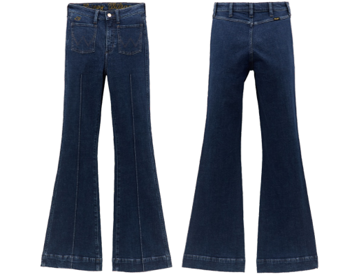 Wrangler® X Lainey Wilson Pin Tintuck Flare Jean