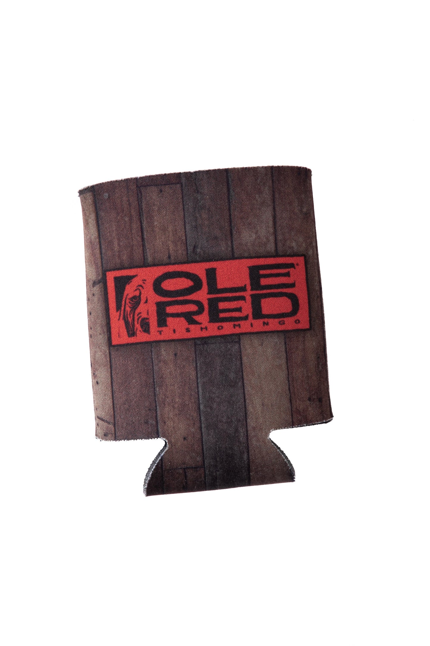 Ole Red Tishomingo Wood Koozie