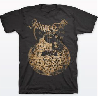 Johnny Cash Song List T-Shirt