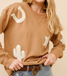 Western Patch Women's Sweatshirt