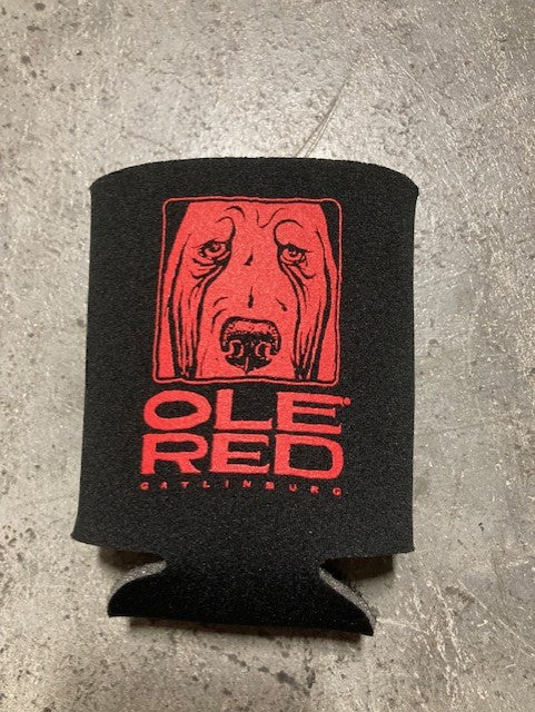 Ole Red Gatlinburg Logo Koozie