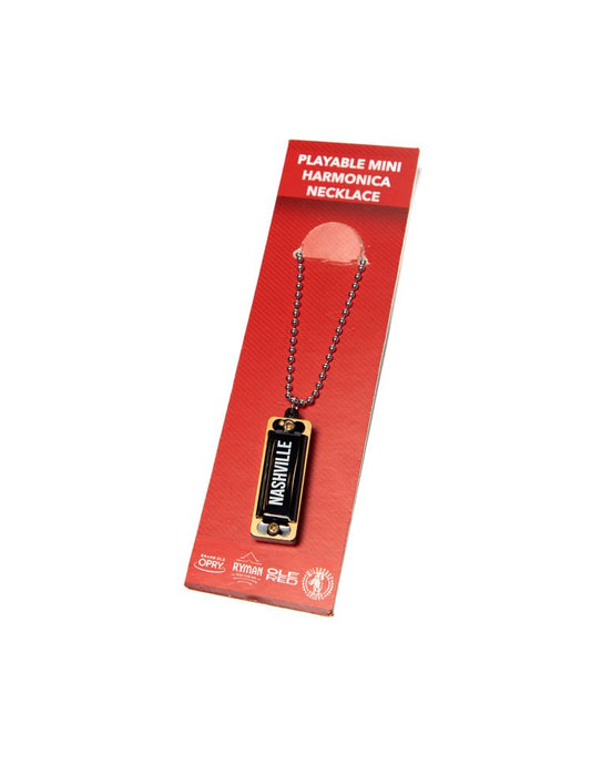 Nashville Mini Harmonica Necklace
