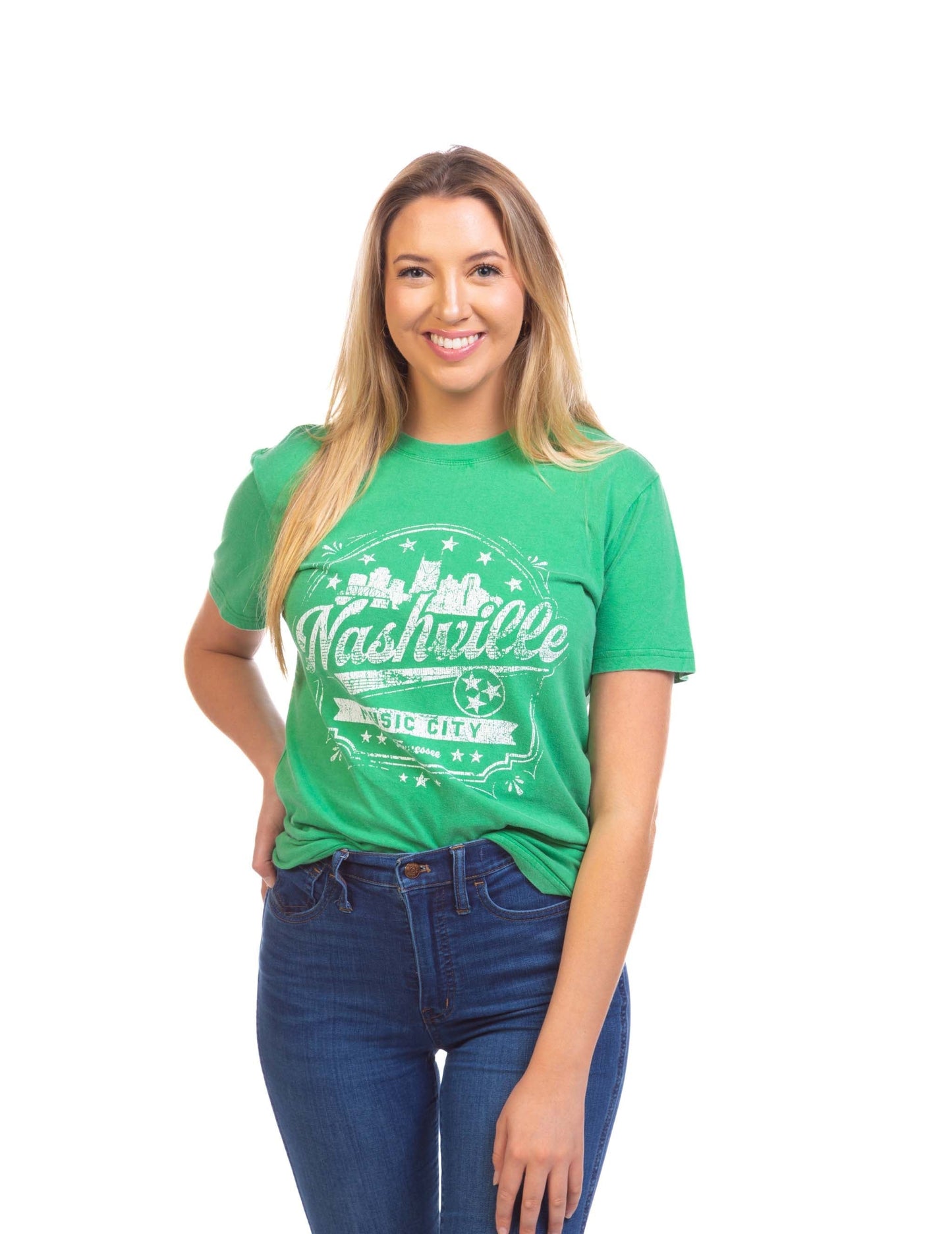Nashville Skyline Gradient T-Shirt