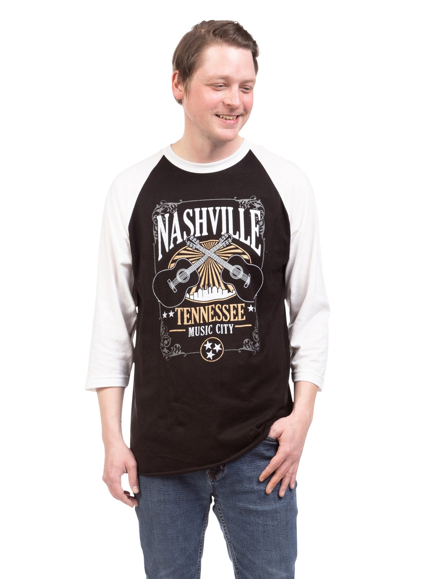 Nashville Skyline Raglan