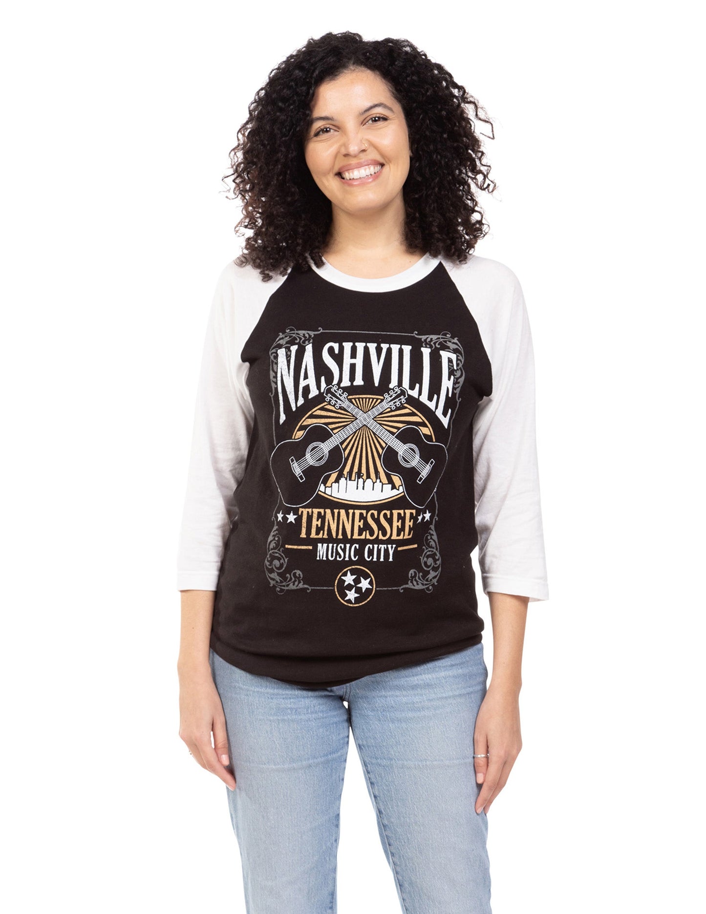 Nashville Skyline Raglan