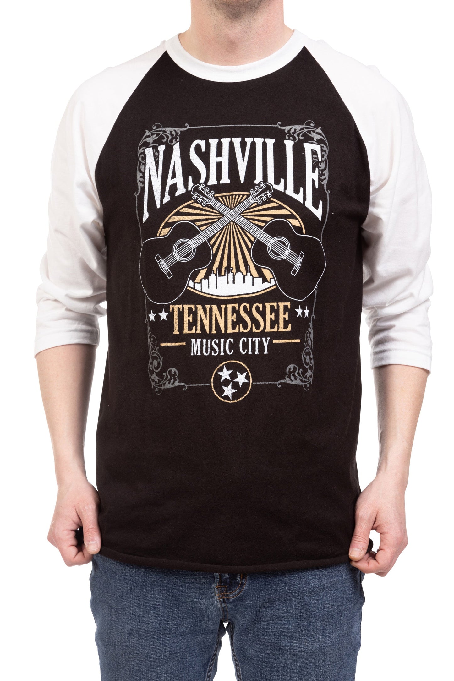 Nashville Skyline Raglan