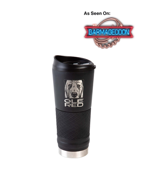 Ole Red 24oz Black Logo Engraved Tumbler