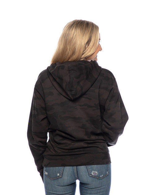 Ole Red Black Camo Logo Hoodie