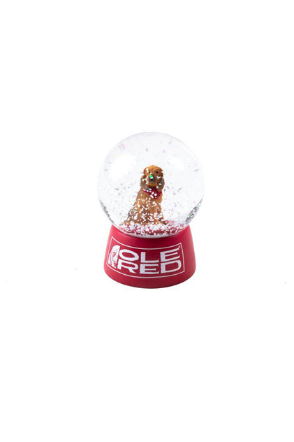 Ole Red Bloodhound Mini Snowglobe