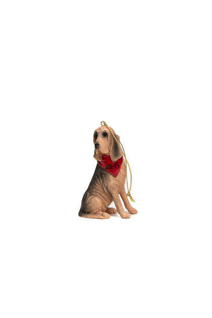 Ole Red Bloodhound Ornament