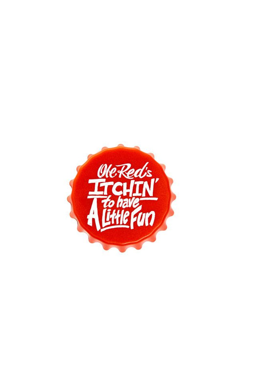 Ole Red Bottle Cap Opener Magnet