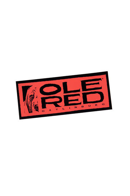 Ole Red Gatlinburg Logo Decal