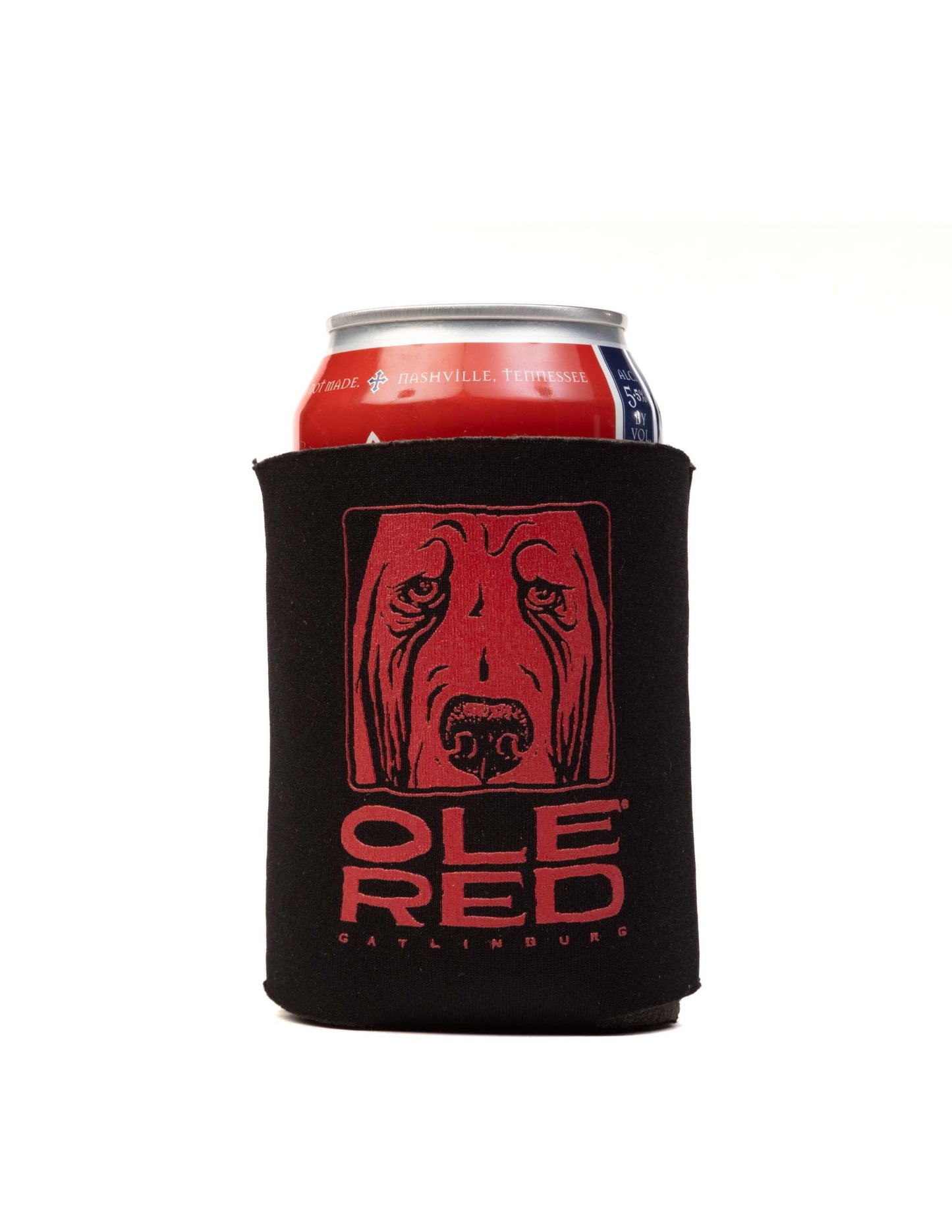 Ole Red Gatlinburg Logo Koozie