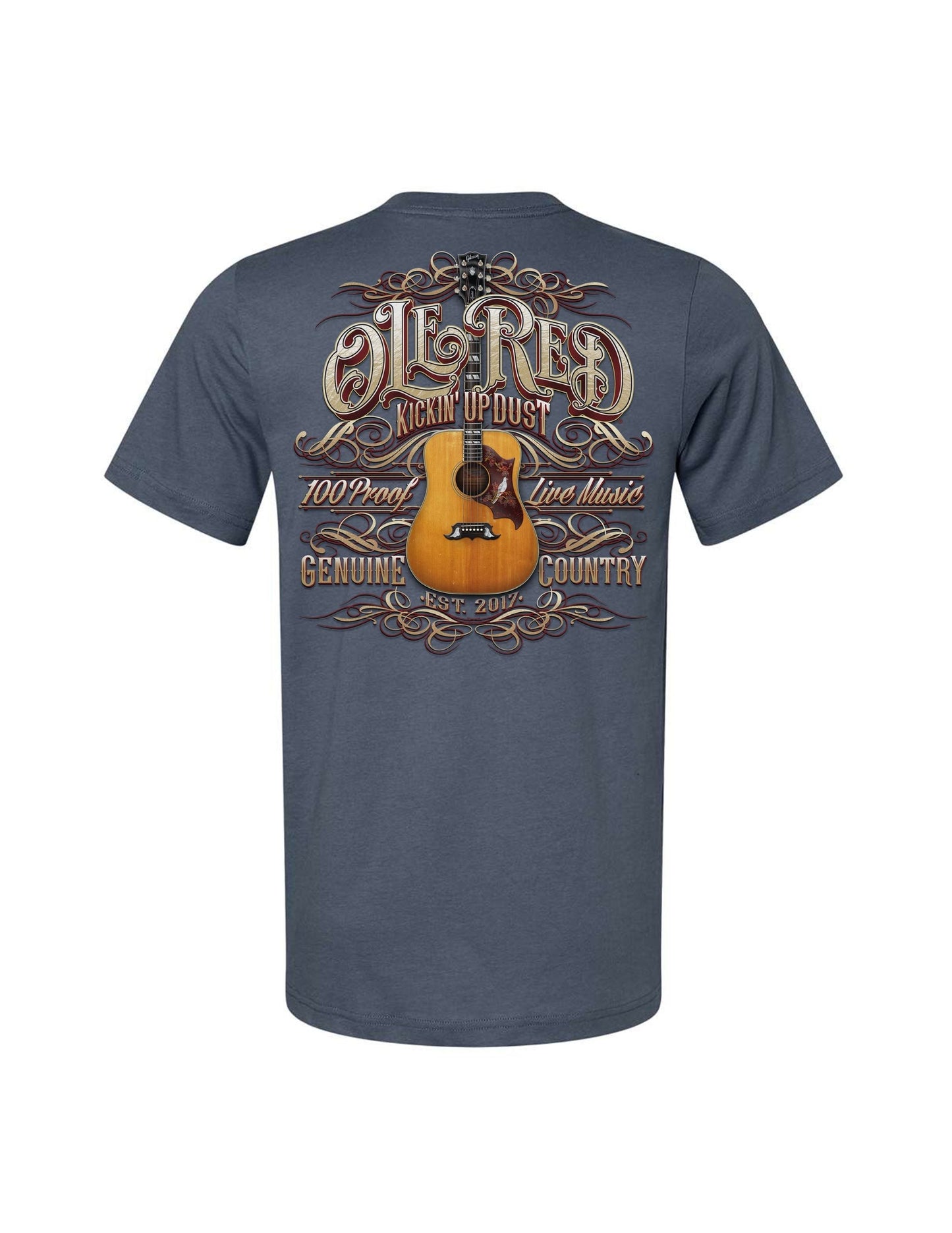 Ole Red Kickin' Acoustic Guitar T-Shirt