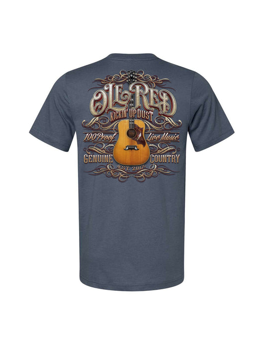 Ole Red Kickin' Acoustic Guitar T-Shirt