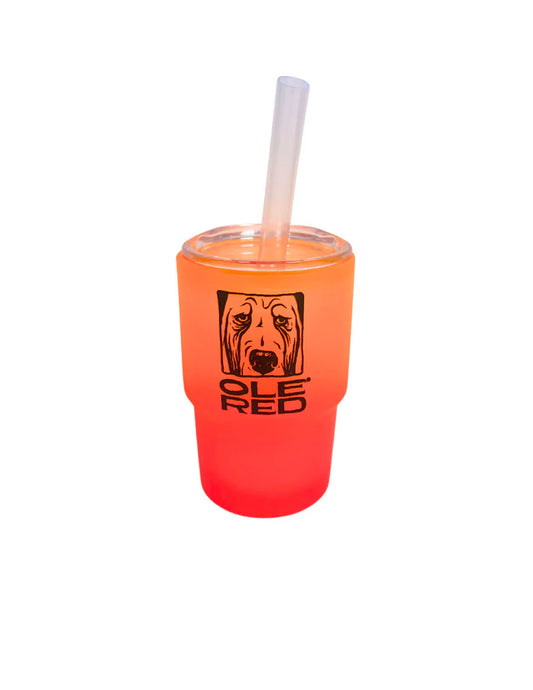 Ole Red Mini Glass Tumbler