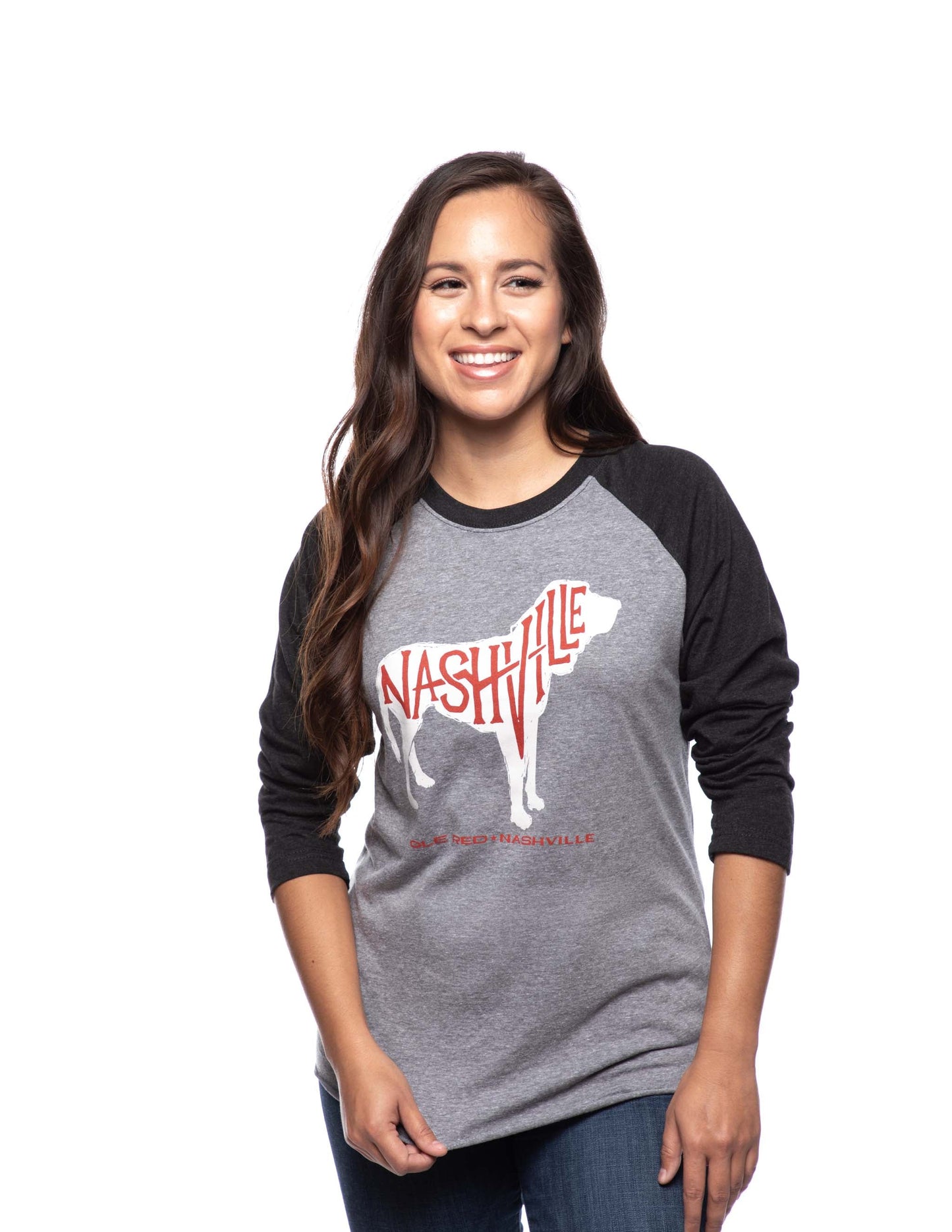 Ole Red Nashville Dog Raglan