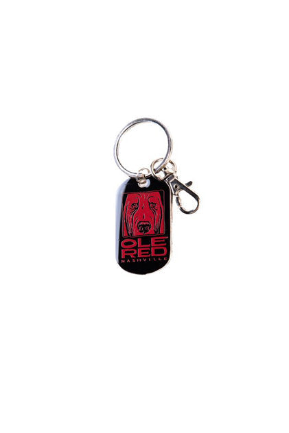 Ole Red Nashville Dog Tag Keychain