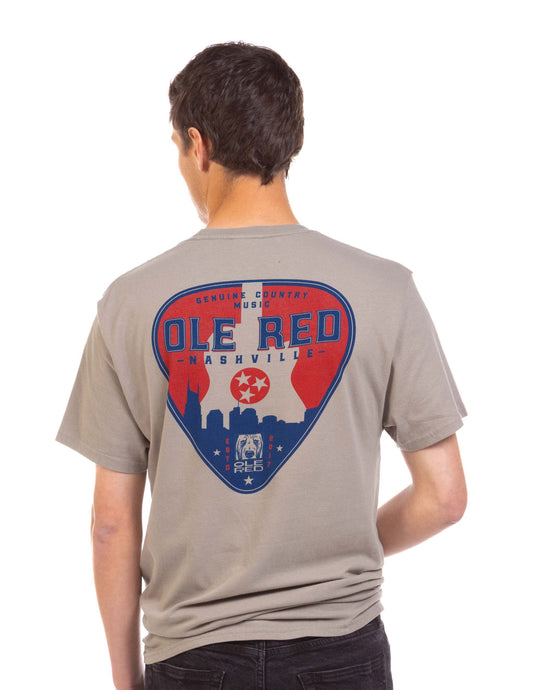 Ole Red Nashville Guitar Pick Pocket T-Shirt