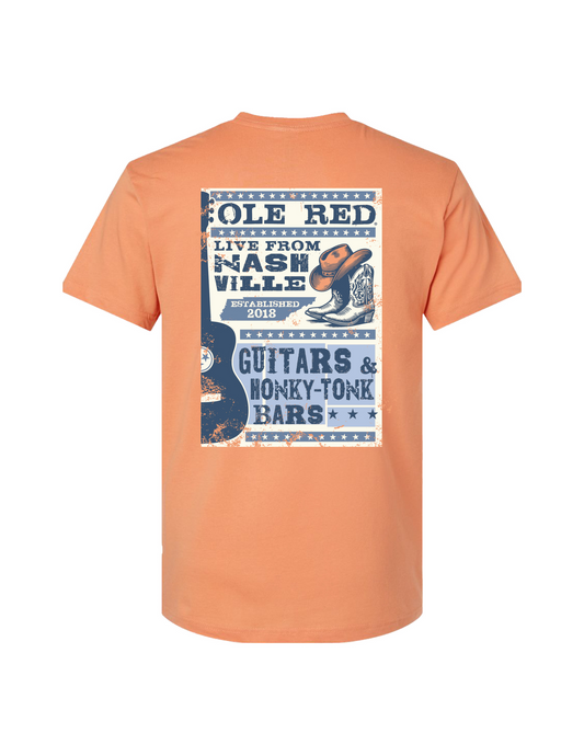 Ole Red Nashville Poster Series T-Shirt