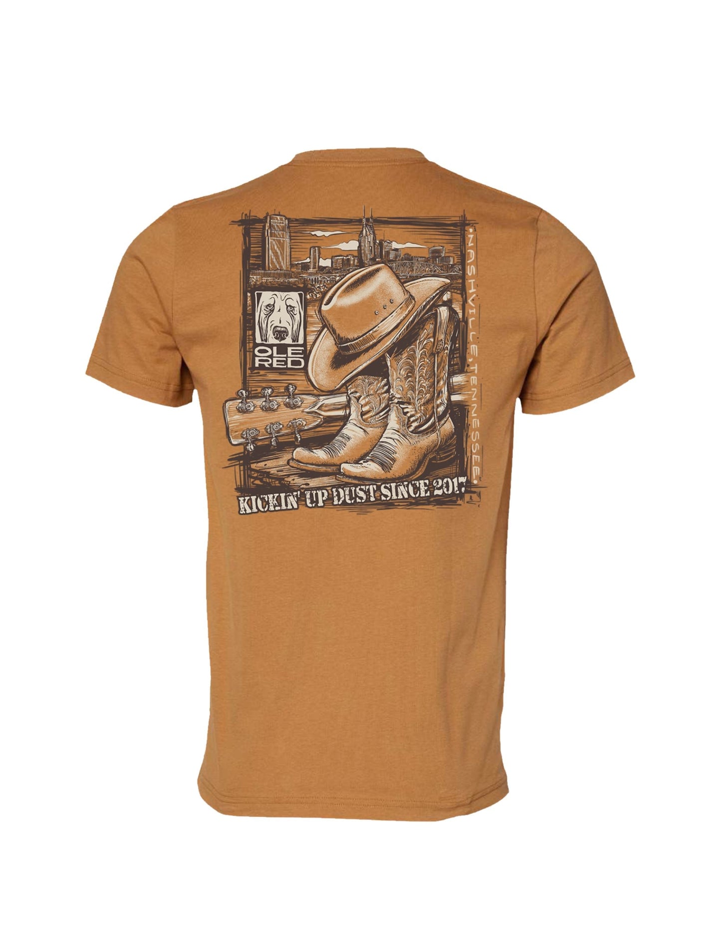 Ole Red Nashville Skyline & Cowboy Boots T-Shirt