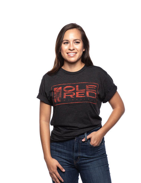 Ole Red Nashville Unisex Black Logo T-Shirt