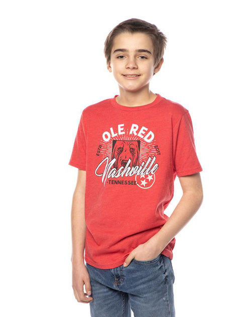 Ole Red Nashville Youth Burst T-Shirt
