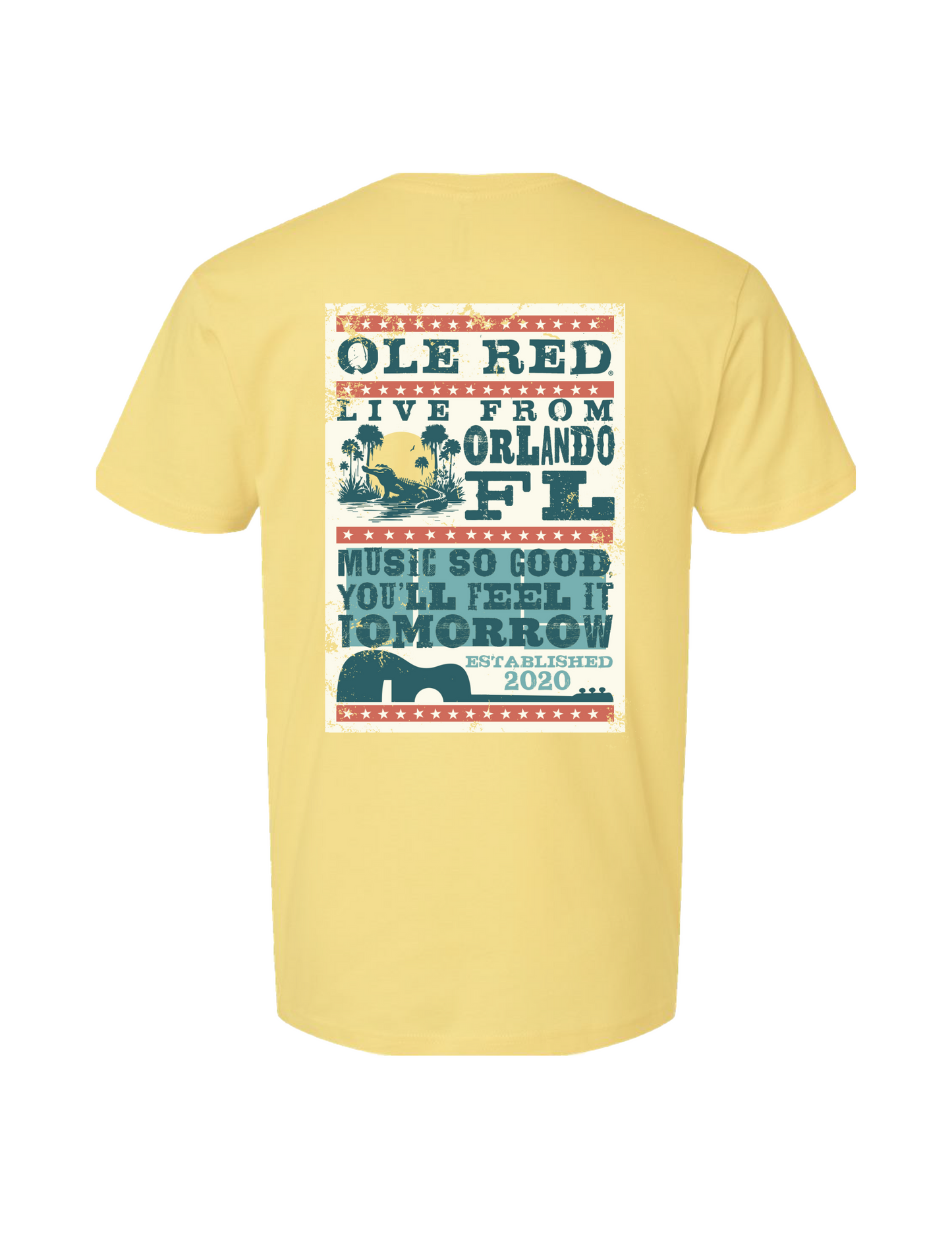 Ole Red Orlando Poster Series T-Shirt