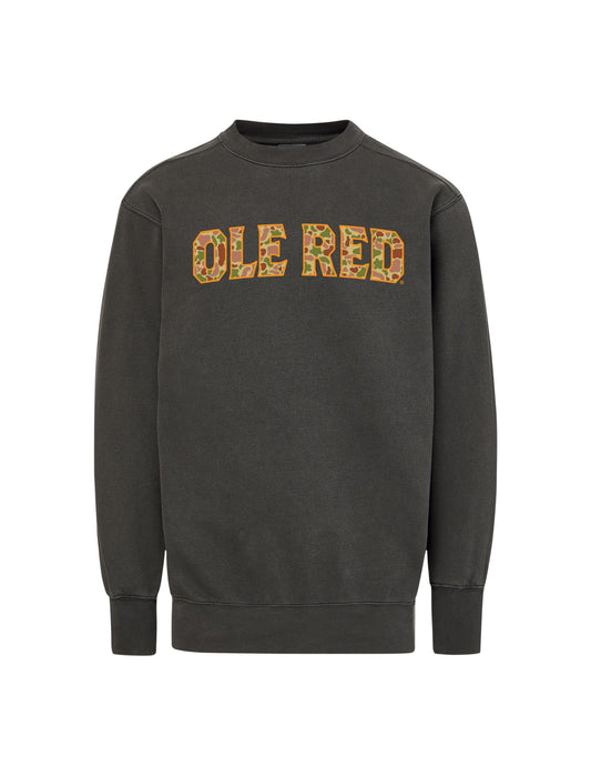 Ole Red Outfitters Duck Camo Crew