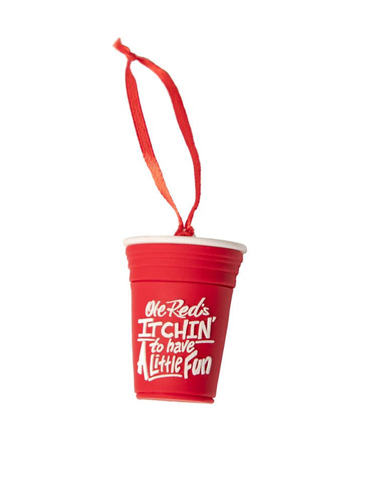 Ole Red Party Cup 3D Ornament